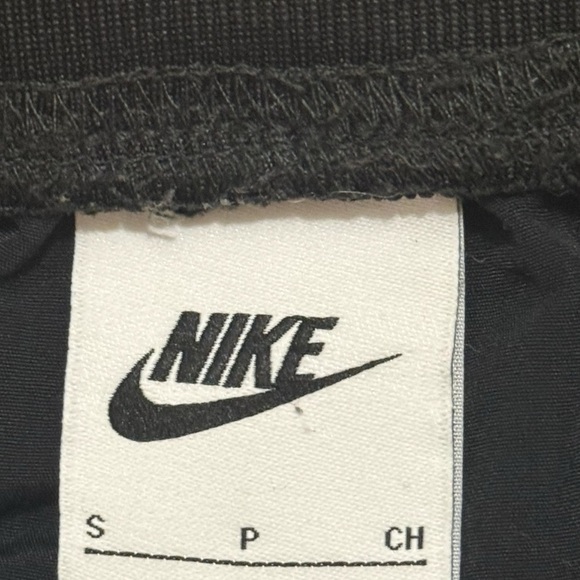 Nike Women's Black Joggers with White Swoosh - Picture 3 of 4